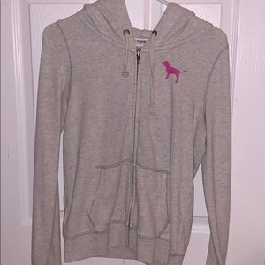 PINK VS zip up